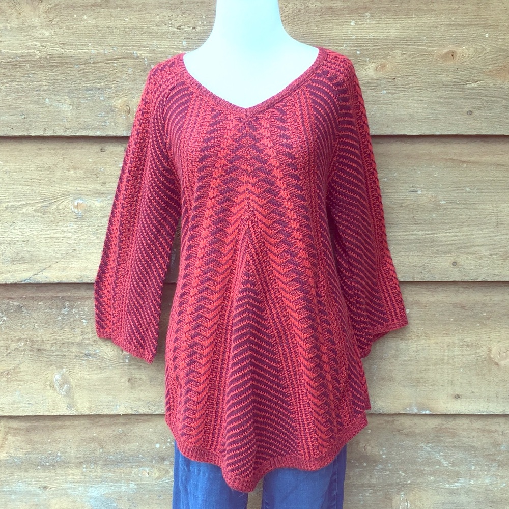 Poncho-Inspired Sweater